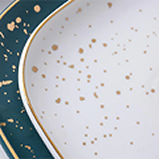 Cara White Dinner Plate