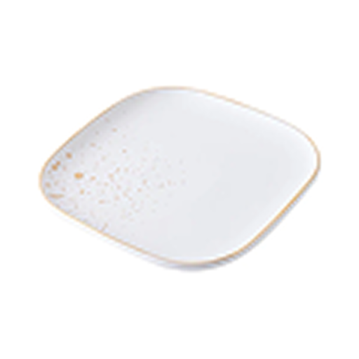 Cara White Dinner Plate